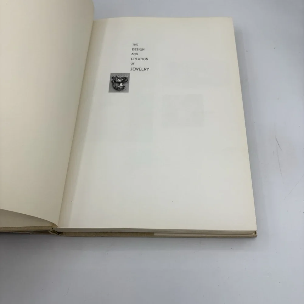 The Design and Creation‎ of Jewelry 1967 Hardcover Neumann 1st Edition 5th Print